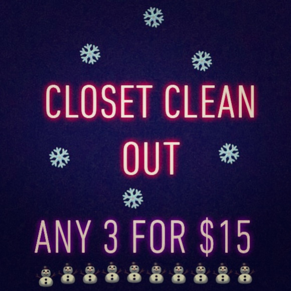 Closet Clean Out